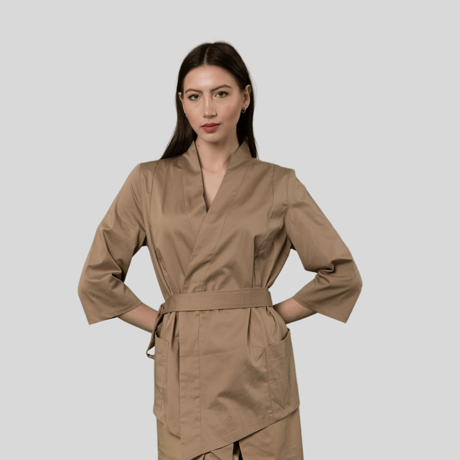 201 P Kimono - Aquam Uniform