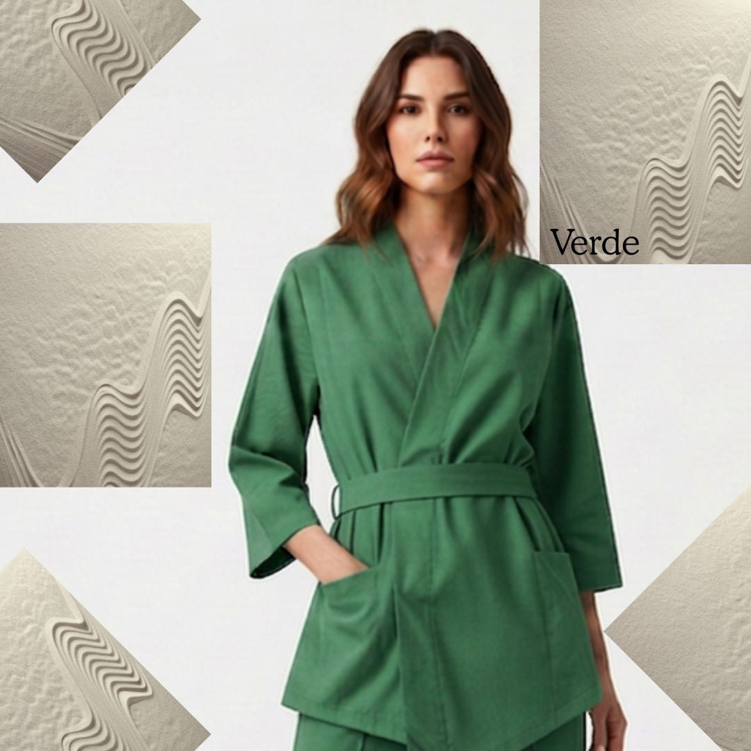 Art. 201 Divisa Estetista Kimono | Aquam Uniform