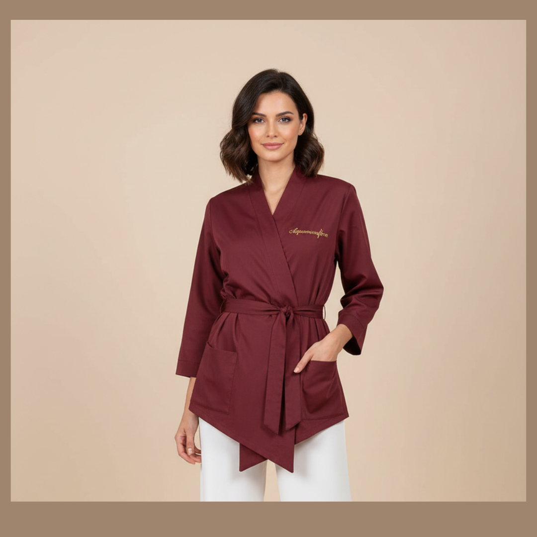 Art. 201 Divisa Estetista Kimono | Aquam Uniform