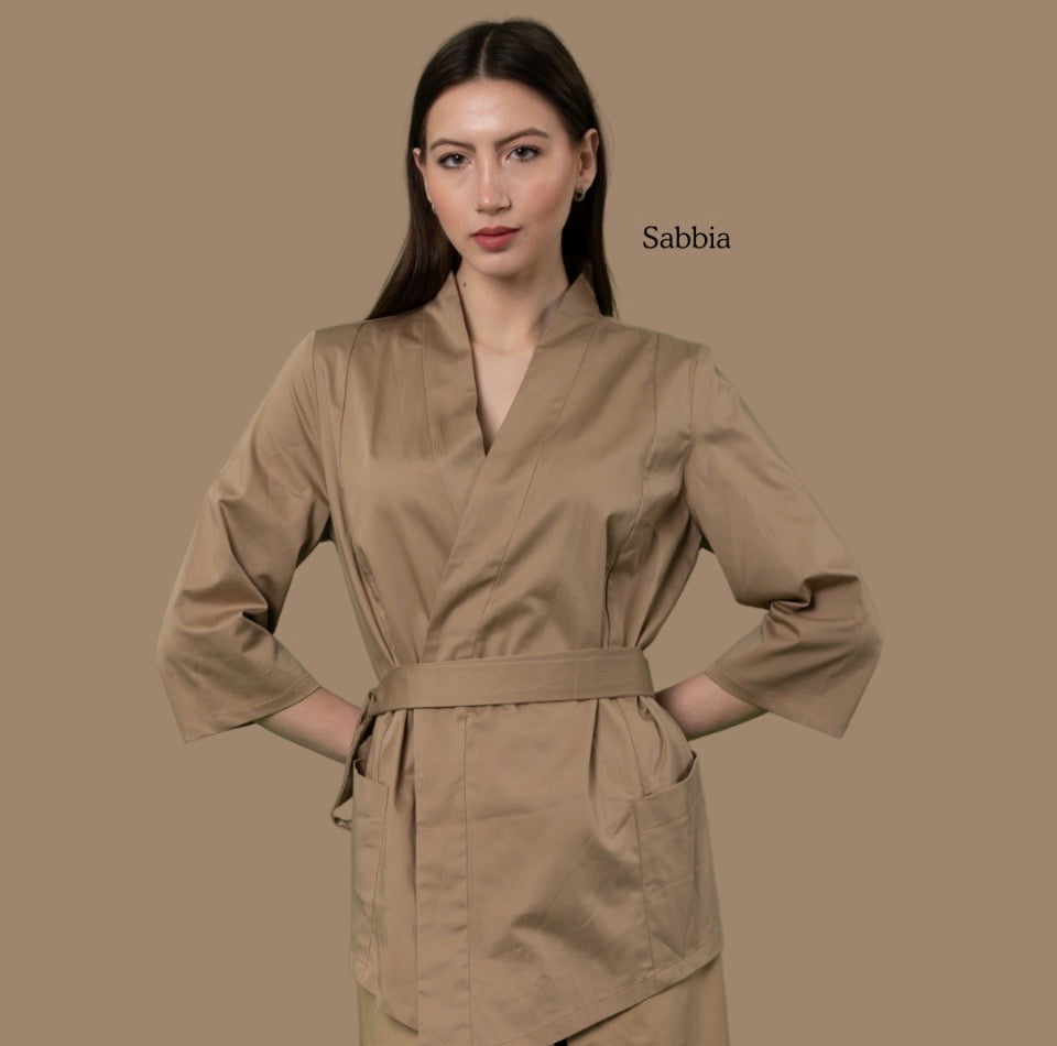 Art. 201 Divisa Estetista Kimono | Aquam Uniform