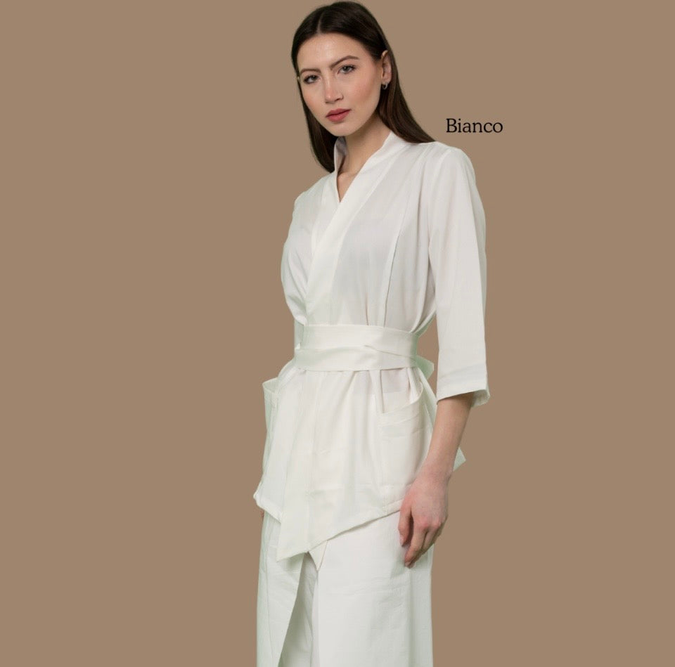 Art. 201 Divisa Estetista Kimono | Aquam Uniform