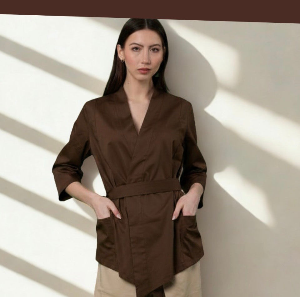 Art. 201 Divisa Estetista Kimono | Aquam Uniform