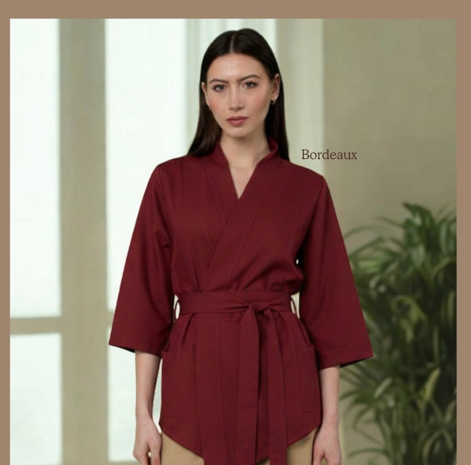 Art. 201 Divisa Estetista Kimono | Aquam Uniform