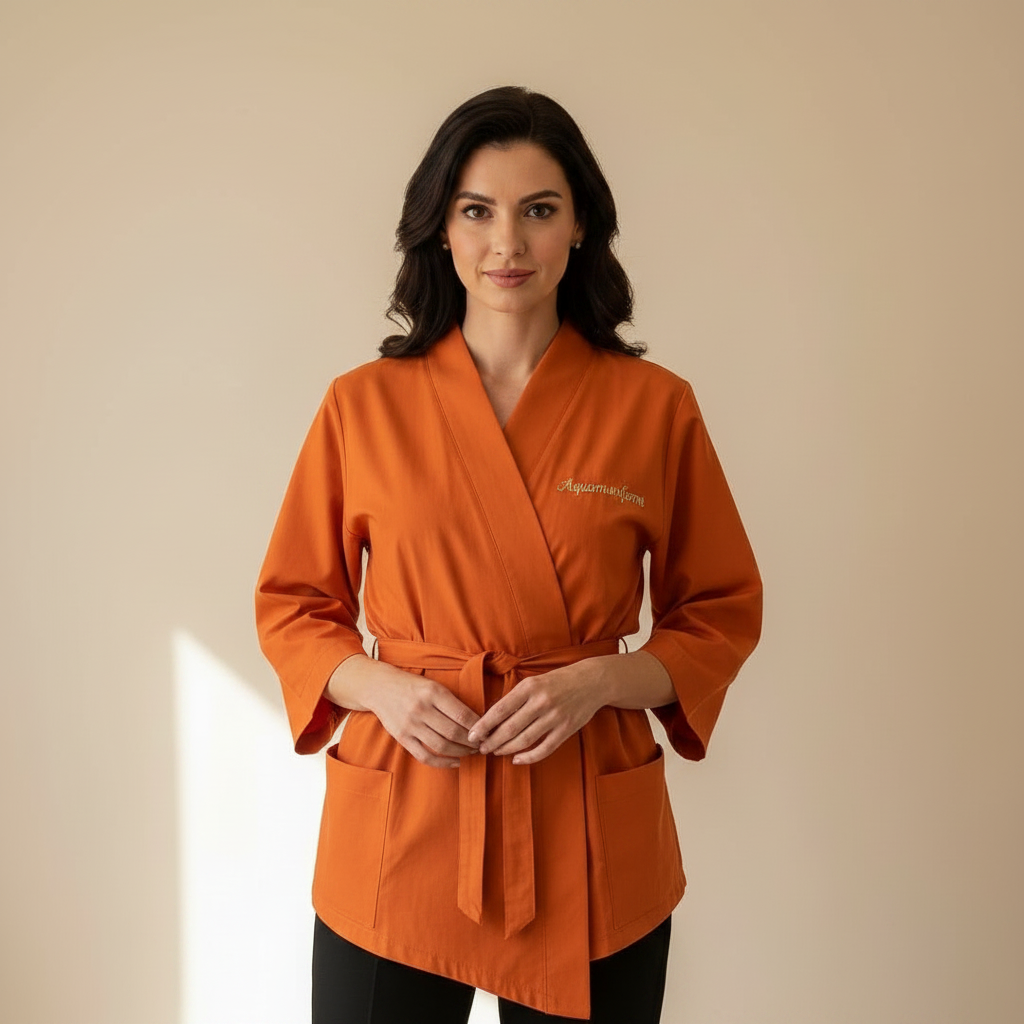 Kimono arancione identico